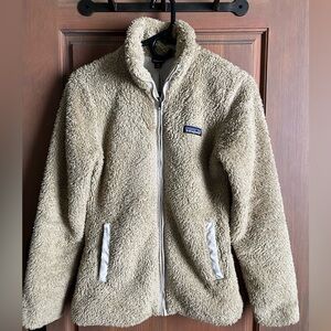 Patagonia Tan Fleece Jacket
